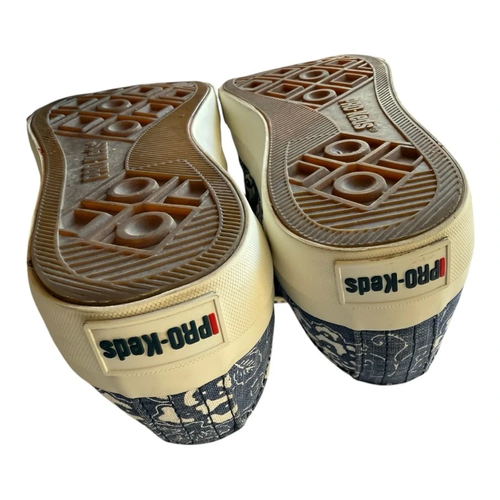 Pro Keds Classic Royal Lo Floral Print Shoes Mens size 9 Retro - Picture 10 of 11